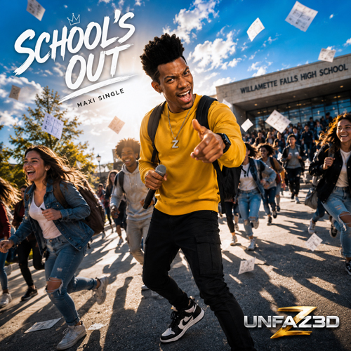 UNFAZ3D - School's Out - maxi single
